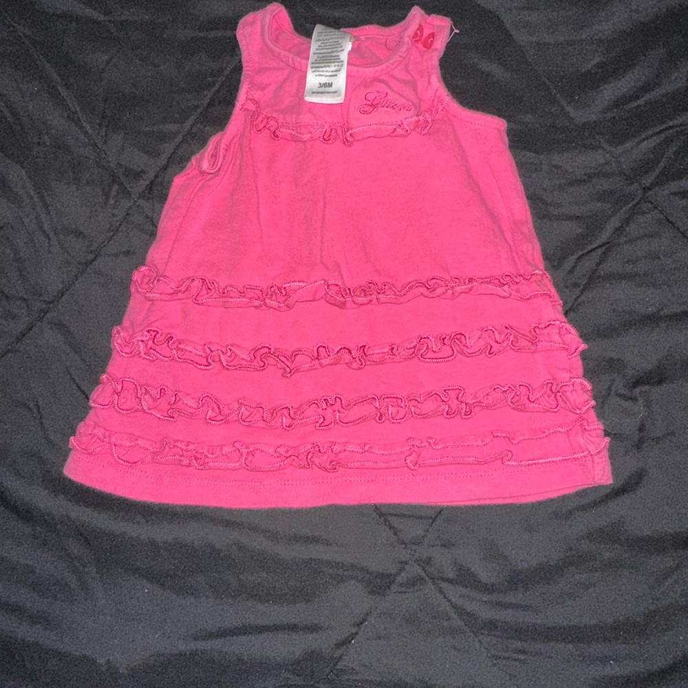 Guess Bright Pink Baby Dress